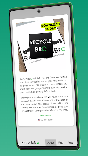Find Cans & Bottles Near You Screen 2