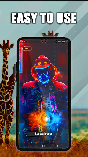 Giraffe Live Wallpaper Screen 3