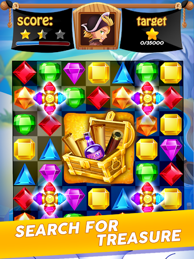Pirate Jewel Treasure Screenshot 1 - AppWisp.com