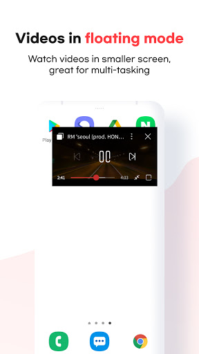 Android application ToppingTube screenshort