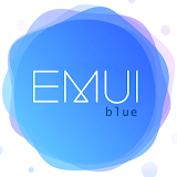 Blue Emui 5 theme for Huawei icon