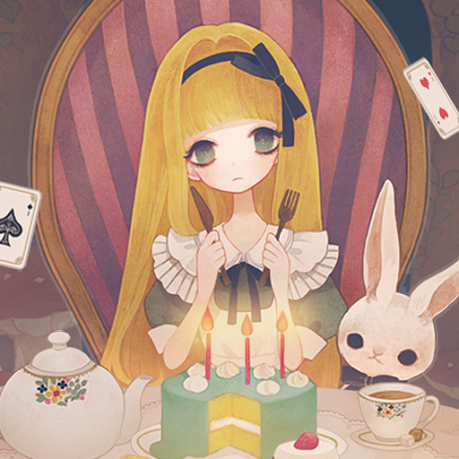Alice's Tea Party Wallpaper  Icon