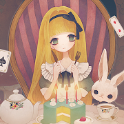  Alice's Tea Party Wallpaper 