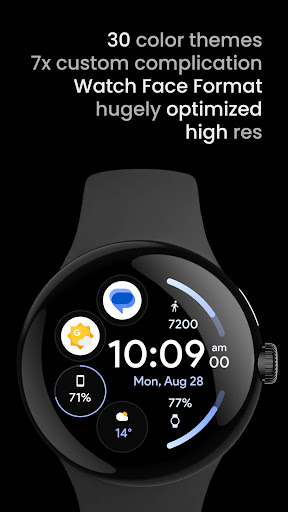 Pulse 2: Wear OS watch face Screen 2