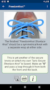 Imágen 8 Ian's Laces Free – How to tie  android