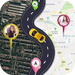 Cover Image of ダウンロード Share Live Location, GPS Tracker Maps & Navigation 1.7 APK