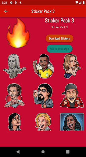 Brasil Stickers Screen 2