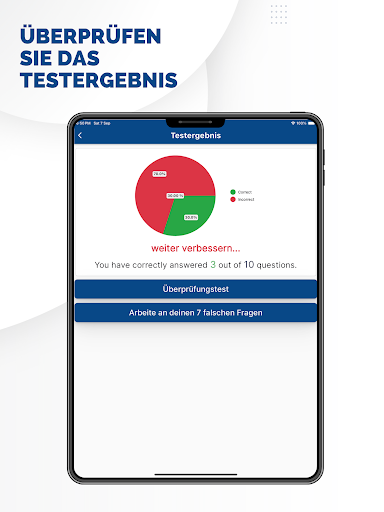 Screenshot of Einbürgerungstest - 2024