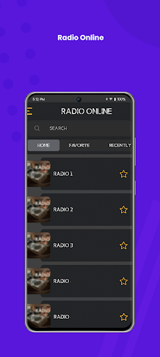 Android application Amor FM Radio Rotterdam screenshort