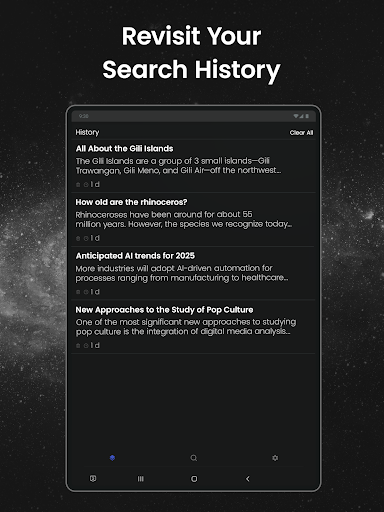 Screenshot of Inscope - AI Search & Browser