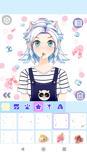 Android application Avatar Factory screenshort