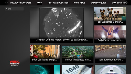 Screenshot of WBRC 6 News