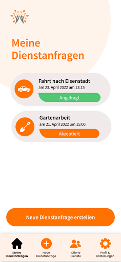 DAVNE App Screen 2