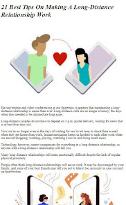 Long Distance Relationship Tip 1.0.0 APK + Mod (Free purchase) for Android