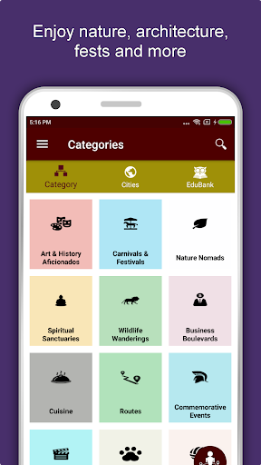 Android application Macedonia Travel & Explore, Of screenshort