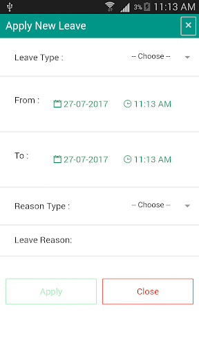 PSG Tech Leave Apply Screenshot 4 - AppWisp.com