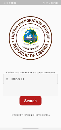 Android application Find Officer LIS screenshort