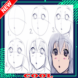 Drawing Anime step by step icon