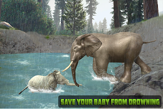 Wild Elephant Family Simulator - Screenshot 2