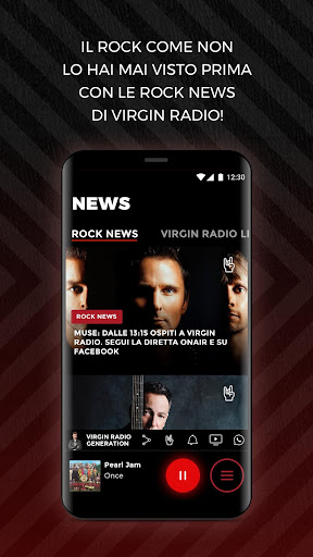 Virgin Radio Italy Screen 2