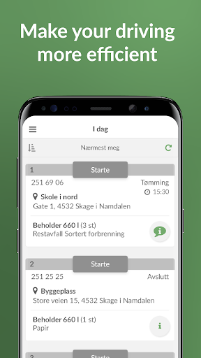 Android application Hogia Recycleit screenshort