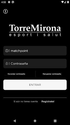 Android application Torremirona screenshort