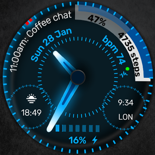 Radiant Glow Watch Face CRC091 logo