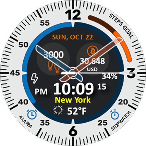 Walker Watch Face Laai af op Windows