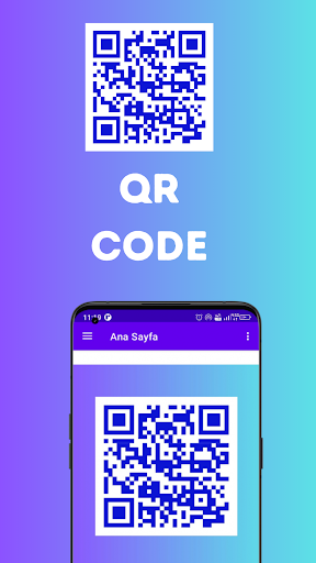 Android application QR CODE screenshort