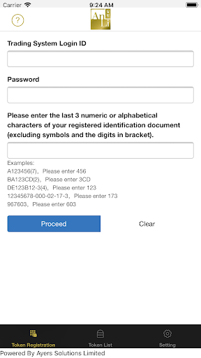 ANLI Token Screen 2