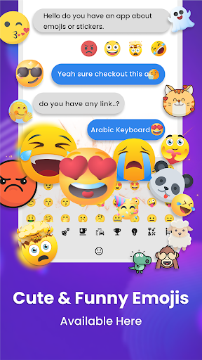 Arabic Keyboard - Font & Emoji screenshot 4