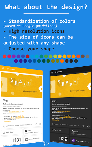 Shapy Adaptive Icon Pack Screen 3