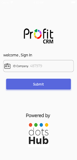 Android application Profit CRM V4 screenshort