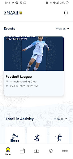 Smash Sporting Club Screen 2