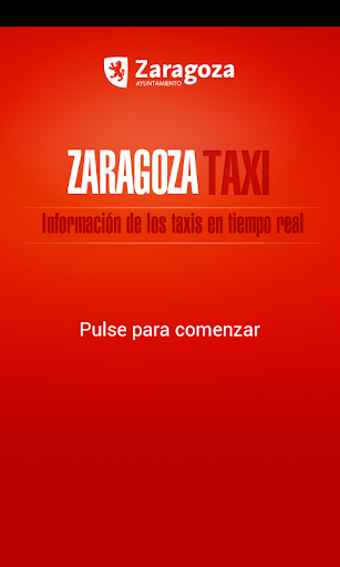 Android application Zaragoza Taxi screenshort