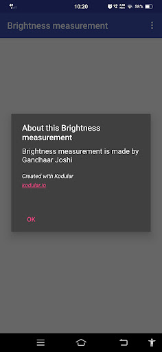 Brightness measurement