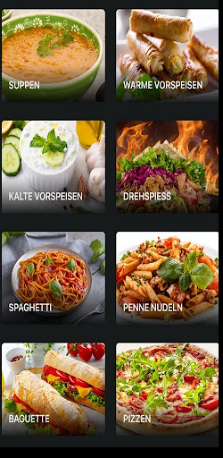 Android application FoodieWay screenshort
