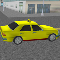 Современное такси вождения 3D