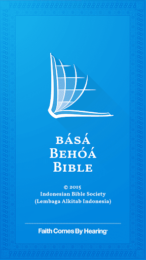 Android application Behoa Bible screenshort