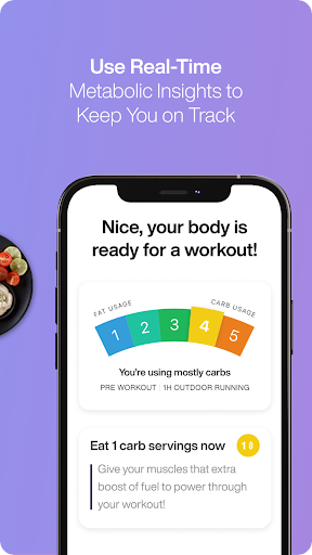 Screenshot of Lumen - Metabolic Coach