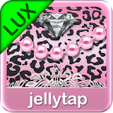 Luxury Theme Pink Leopard SMS★ icon