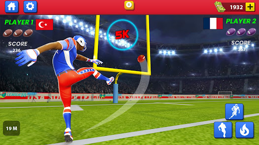 Screenshot 5 Football Kicks: Rugby Games android
