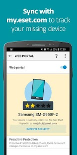 ESET Mobile Security Antivirus Screenshot