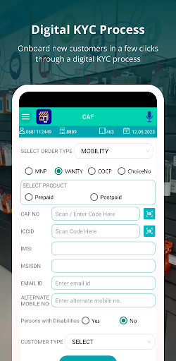 App screenshot