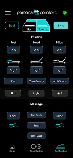 Personal Comfort Screen 3