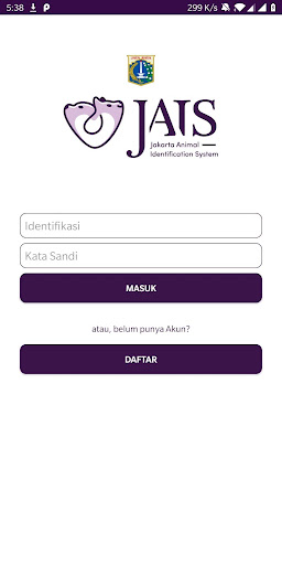 JAIS - Jakarta Animal Identifi Screen 3