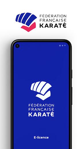 Android application FFKarate e-licence screenshort
