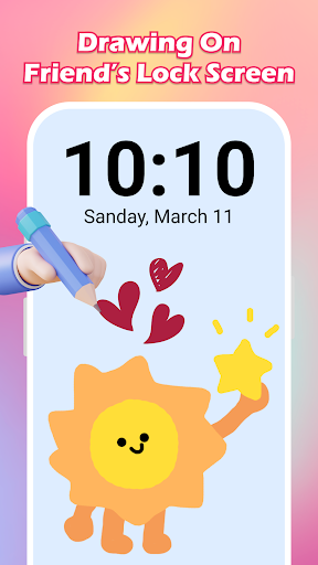 Draw Love: Lockscreen Drawing Screenshot 4 - AppWisp.com