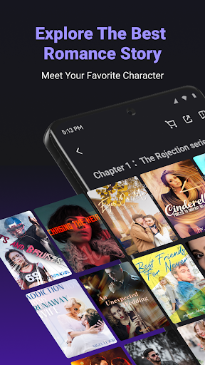 Android application Readom - Where Story Shines screenshort