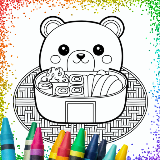 Kawaii Coloring Book Glitter Scarica su Windows